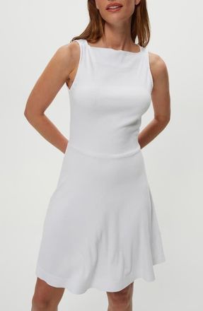 Michael Stars Andy Skater Minidress in White at Nordstrom, Size X-Small