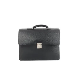 Louis Vuitton Pre-owned Handbags, male, Black, Size: ONE SIZE Pre-owned Robusto Briefcase