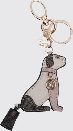 Liu Jo Portachiavi Dog a forma di cane con stampa monogram e moschettone