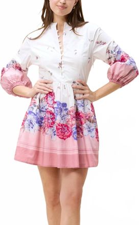 Cleobella Suvi Mini Dress In White Multi