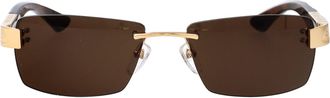 Maybach Eyewear Squared Sunglasses The Character Ii Mg Wp Z19