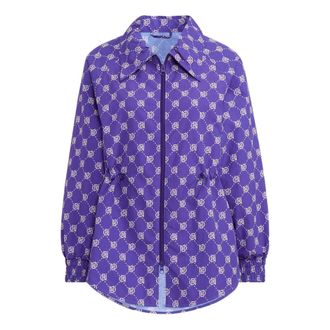 adidas (WMNS) adidas Neo MONO Windbreaker Jackets Purple HM2015