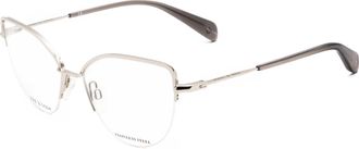 Rag & Bone Rag & Bone Womens 53mm Palladium Opticals