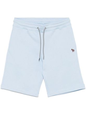 Paul Smith Shorts met zebrapatch - Blauw