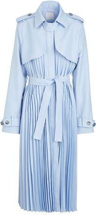 8 by YOOX RECYCLED POLY PLEATED MIDI TRENCH