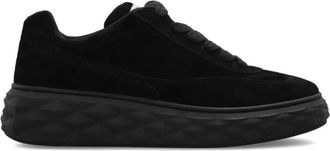 Jimmy Choo London Diamant Maxi sportschoenen - Heren - Sneakers - Zwart - 42 EU - Leer - Schoenen