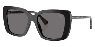 Burberry Polarized Dark Grey Butterfly Ladies Sunglasses BE4456 416581 54