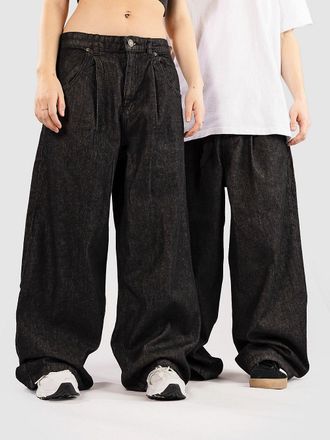 Urban Classics Pleated With Long Pocket Vaquero negro