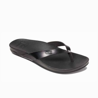 Reef Womens Cushion Court Sandals In Black