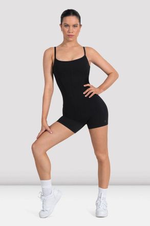 Bloch Ladies Apex Corset Unitard, Black