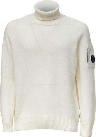 C.P. Company Lambswool Grs Turtleneck Sweater With Iconic Lens Detail