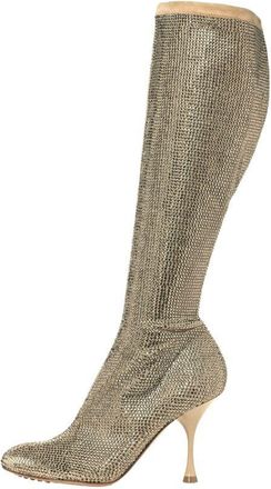 Bottega Veneta Crystal-Embellished Boots