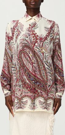 Etro Camicia in seta con stampa Paisley