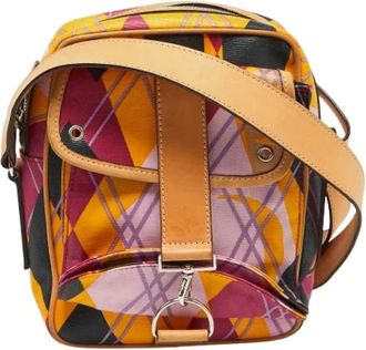Dior Pre-owned Cross Body Bags, female, Multicolor, Size: ONE SIZE Pre-owned Vintage Cross Body Bag