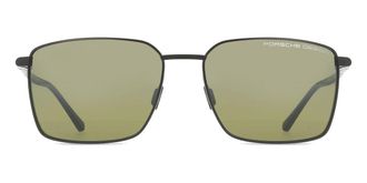 Porsche Design P8973 Polarized A427 Mens Sunglasses Black Size 58