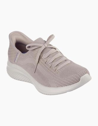 Skechers Womens Skechers Slip Ins Ultra Flex 3.0 Brilliant Path 149710 Taupe - Grey - Size: 5
