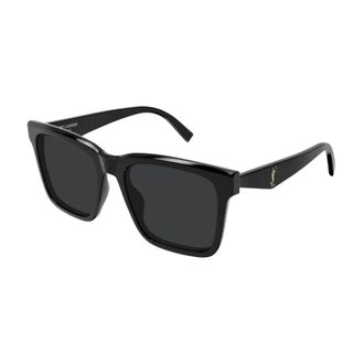 Saint Laurent SL M170 001 Sunglasses - female - Saint Laurent - Sunglasses - Black - 55 MM - Accessories