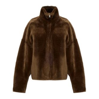Arma Cappotto Corto Reversibile Indy in Shearling - - Jackets - Donna - Marrone - S
