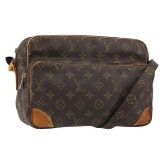 Louis Vuitton Pre-owned Canvas Cross Body Bag - Dames - Pre-owned - Bruin - Maat: ONE Size