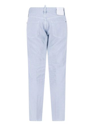Dsquared2 Mens Jeans Light Blue Cotton