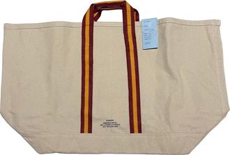 Puebco Vacation College Tote Bag in Maroon X Orange at Nordstrom
