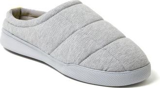 Dearfoams Brayden All Day Lounge Clog Slipper in Light Heather Grey at Nordstrom, Size X-Large