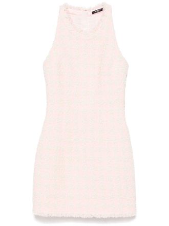 Balmain Tweed mini-jurk - Roze