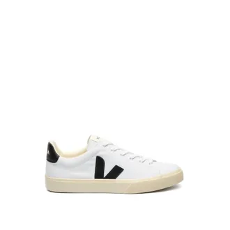 Veja Sneakers, male, White, Size: 10 1/2 US Campo Canvas Sneakers