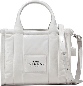 Marc Jacobs The Leather Small Tote bag - unisex - Calf Leather - OS - Grey