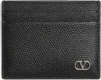 Valentino Garavani Wallets Zwart - Heren - Portefeuilles - Zwart - ONE Size - Leer - Accessoires
