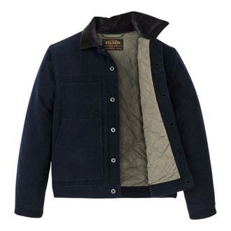 Filson Spokane Insulated Cruiser - Heren - Zomerjassen - Blauw - S - Katoen - Jassen