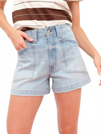 Daze Womens Valley Girl Short In Blue
