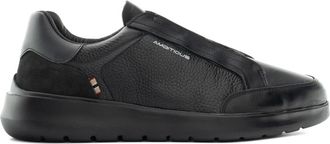 Ambitious Hover Slip-on Sneaker - Heren - Sneakers - Zwart - 42 EU - Leer - Schoenen