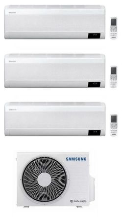 Samsung Aire Acondicionado Trialsplit Windfree Avant 9000 + 9000 + 12000 Btu Con Gas R32 Wifi - Samsung