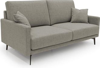 Divani.Store Divani.store - Saturno Sof&aacute; Moderno En Tela Suave E Impermeable 140 Cm Taupe