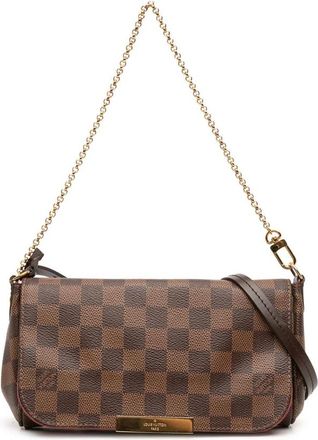 Louis Vuitton Pre-owned Handbags, female, Brown, Size: ONE SIZE Pre-owned Chain Handle Bag