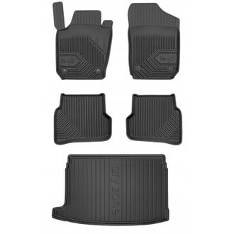 OEM Set 77 Alfombrillas Y Tapete Vw Polo 5 Hatchback 2009-2017 D