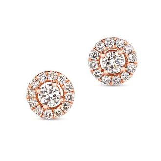 Le Vian Ladies Nude Palette Earrings set in 14K Strawberry Gold