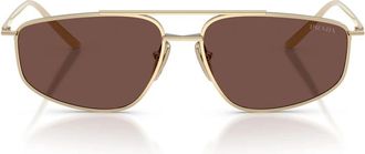 Prada Prc 51S Zonnebril - unisex - Zonnebrillen - Geel - 58 MM - Accessoires