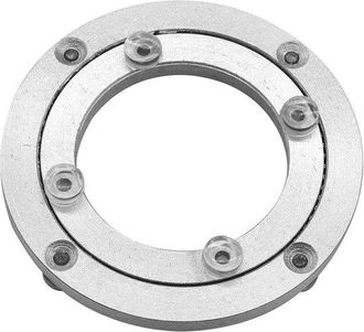 No Brand Plato Giratorio De Aleaci&oacute;n De Aluminio, Plato Giratorio De Alta Resistencia, Plato Giratorio Tipo Lazy Susan Con Cojinete Giratorio, Plato Giratorio 