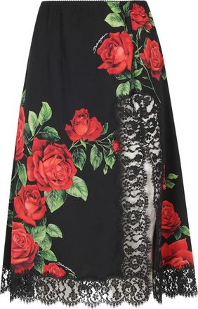 Dolce & Gabbana Mujer, Faldas, Negro, Talla: S