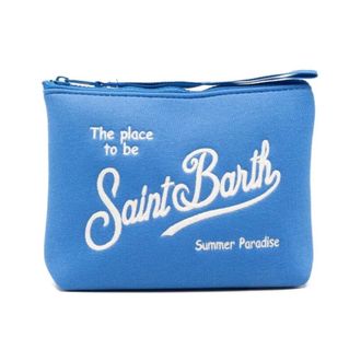MC2 Saint Barth Clutches, female, Blue, Size: ONE SIZE Aline Piquet Clutch