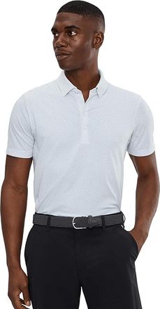 adidas Golf Ultimate365+ Go-To Print Polo Shirt Mens Clothing White/Grey Three : 2XL, Cotton/Elastane/Synthetic