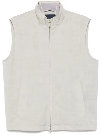 Paul & Shark Gilet con placca logo - Grigio