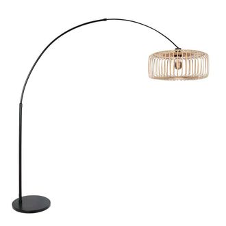 Steinhauer L&aacute;mpara De Pie - Sparkled Light - Negro - Bamb&uacute; - Steinhauer