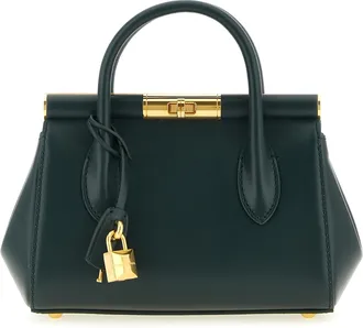 Dolce & Gabbana Bicolor Calfskin Womens Handbag