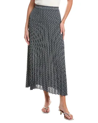 Max Studio Pleated Maxi Skirt