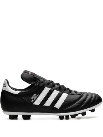 adidas Copa Mundial FG Black/White cleats - men - Calf Leather/Fabric/Calf Leather/Rubber - 9