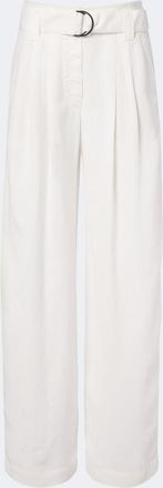 Brunello Cucinelli Monili belted pleated wide-leg pants