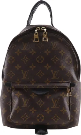Louis Vuitton Brown Monogram Canvas Backpack (Pre-Owned)